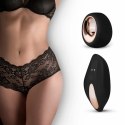 PantyRebel BoyShort z Wibracyjnym Systemem - Czarny, Rozmiar M/L