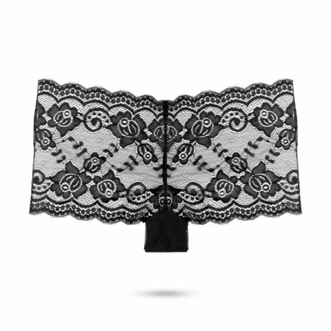 PantyRebel BoyShort z Wibracyjnym Systemem - Czarny, Rozmiar M/L PantyRebel BoyShort z Wibracyjnym Systemem - Czarny, Rozmiar M/L