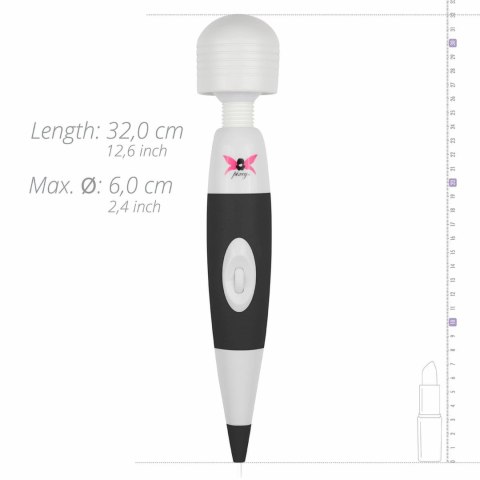 Pixey Wand Black - Wielofunkcyjny Masażer Sieciowy z Regulacją Mocy Pixey Wand Black - Wielofunkcyjny Masażer Sieciowy z Regulacją Mocy