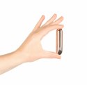 Rosy Gold Bullet Vibrator Miniaturowy 10 Trybow, Ładowalny USB