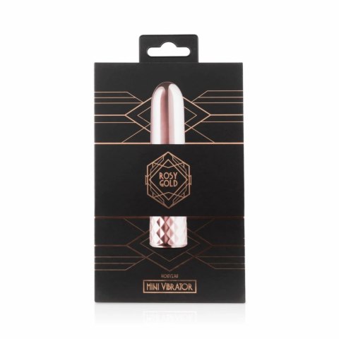 Rosy Gold Mini Wibrator Kompaktowy 10 Trybow USB Ładowanie Rosy Gold Mini Wibrator Kompaktowy 10 Trybow USB Ładowanie