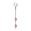 Rosy Gold Nouveau - Kulki treningowe metalowe z uchwytem, 2 sztuki