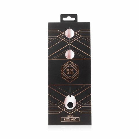Rosy Gold Nouveau - Kulki treningowe metalowe z uchwytem, 2 sztuki Rosy Gold Nouveau - Kulki treningowe metalowe z uchwytem, 2 sztuki
