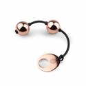 Rosy Gold Nouveau - Kulki treningowe metalowe z uchwytem, 2 sztuki