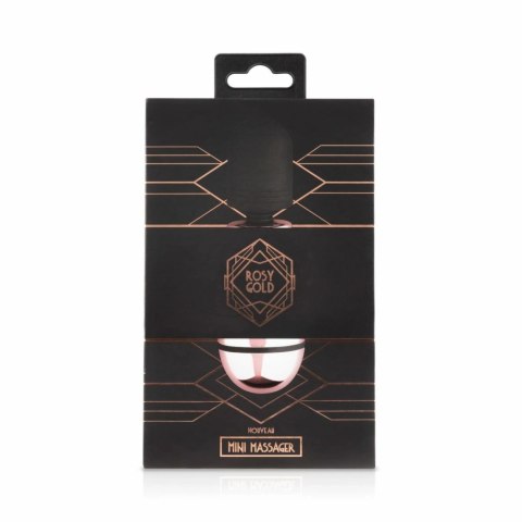 Rosy Gold Nouveau Mini Masażer USB Kompaktowy Model Kieszonkowy Rosy Gold Nouveau Mini Masażer USB Kompaktowy Model Kieszonkowy
