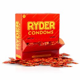 Ryder Prezerwatywy 500 szt. Standardowe, nawilżane, wygodne opakowanie