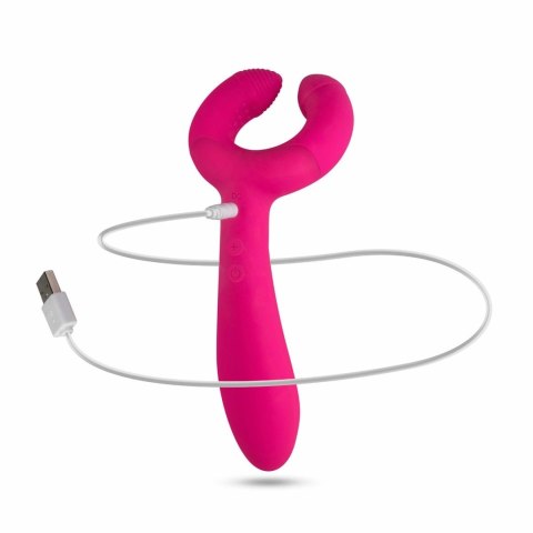 Satisfyer Double Fun - Wibrujący model dla par, dwa silniki, USB Satisfyer Double Fun - Wibrujący model dla par, dwa silniki, USB