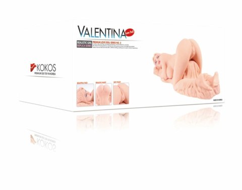 Valentina Model Mega - Anatomiczna maszyna intymna 3-strefowa, miękka Valentina Model Mega - Anatomiczna maszyna intymna 3-strefowa, miękka