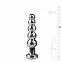 Diogol Aluminium Plug z Kryształem Clear 7,5 cm - Model Anatomiczny