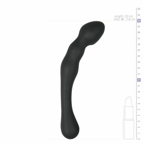 EasyToys Anal Probe Prostatyczny model silikonowy, elastyczny czarny EasyToys Anal Probe Prostatyczny model silikonowy, elastyczny czarny