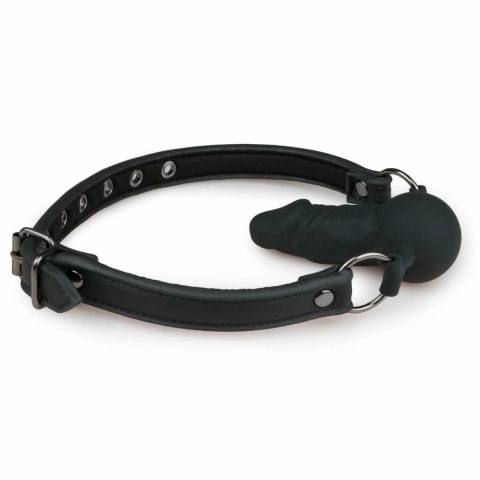 EasyToys Black Ball Gag z silikonowym elementem 60 cm regulowany EasyToys Black Ball Gag z silikonowym elementem 60 cm regulowany
