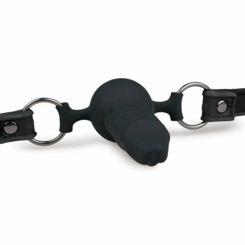 EasyToys Black Ball Gag z silikonowym elementem 60 cm regulowany EasyToys Black Ball Gag z silikonowym elementem 60 cm regulowany