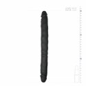 EasyToys Double Ended Model Silikonowy, Elastyczny, 45 cm Czarny