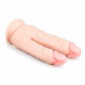 EasyToys Dwustronny Model Intymny z Przyssawką 18 cm, silikonowy