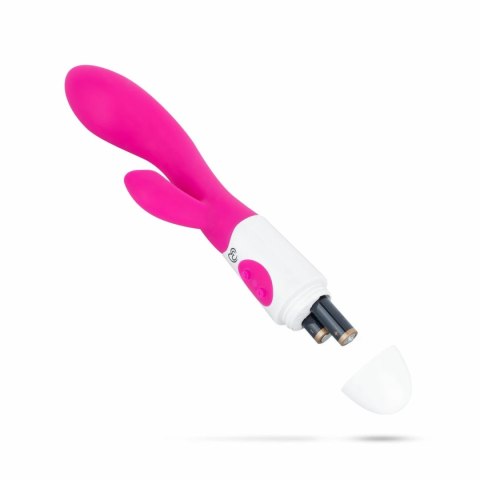 EasyToys Lily - Rożowy wibrator silikonowy z podwojnym systemem wibracji EasyToys Lily - Rożowy wibrator silikonowy z podwojnym systemem wibracji