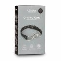 EasyToys Metalowy Gag z Kulką Regulowany Pasek Srebrny