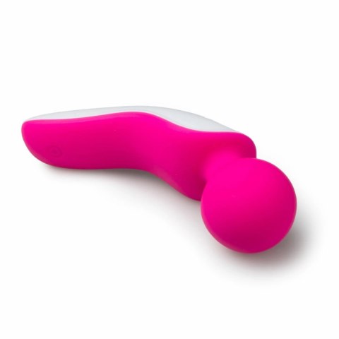 EasyToys Mini Wand - kompaktowy masażer wibrujący rożowo-biały EasyToys Mini Wand - kompaktowy masażer wibrujący rożowo-biały