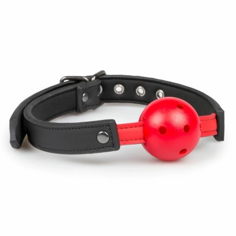 EasyToys Model Red - Regulowany pasek z kulą PVC, kolor czerwony EasyToys Model Red - Regulowany pasek z kulą PVC, kolor czerwony