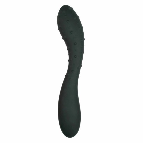 EasyToys Model Zakrzywiony z Wypustkami, Silikonowy, 18 cm - Czarny EasyToys Model Zakrzywiony z Wypustkami, Silikonowy, 18 cm - Czarny