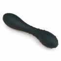 EasyToys Model Zakrzywiony z Wypustkami, Silikonowy, 18 cm - Czarny