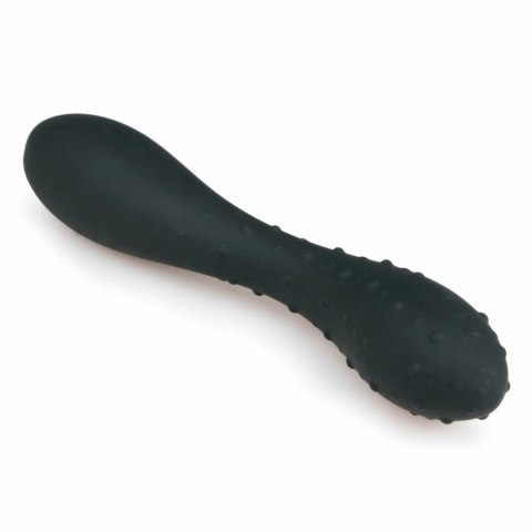 EasyToys Model Zakrzywiony z Wypustkami, Silikonowy, 18 cm - Czarny EasyToys Model Zakrzywiony z Wypustkami, Silikonowy, 18 cm - Czarny