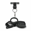 EasyToys Opaski na Nadgarstki Do Drzwi Regulowane Czarny