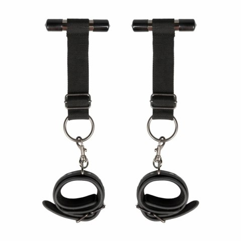 EasyToys Opaski na Nadgarstki Do Drzwi Regulowane Czarny EasyToys Opaski na Nadgarstki Do Drzwi Regulowane Czarny