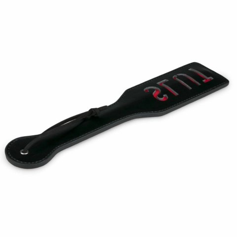 EasyToys Paddle Skorzany Czarny z Czerwonym Napisem 32 cm EasyToys Paddle Skorzany Czarny z Czerwonym Napisem 32 cm