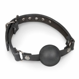 EasyToys Pasek z dużą silikonową kulą - regulowany, czarny