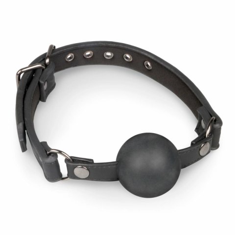 EasyToys Pasek z dużą silikonową kulą - regulowany, czarny EasyToys Pasek z dużą silikonową kulą - regulowany, czarny