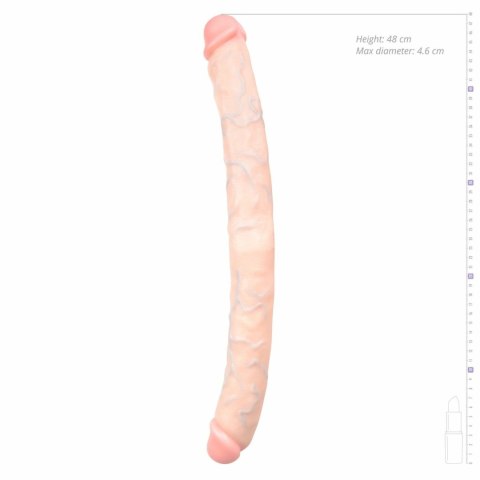 EasyToys Podwojny Model Intymny 50 cm - Elastyczny, Teksturowany, Beżowy EasyToys Podwojny Model Intymny 50 cm - Elastyczny, Teksturowany, Beżowy