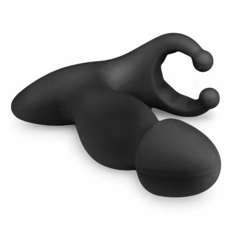 EasyToys Pounding Pete silikonowy masażer punktowy z wibracjami czarny EasyToys Pounding Pete silikonowy masażer punktowy z wibracjami czarny