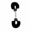EasyToys Puszyste Kajdanki Model Black Komfortowa Wyściołka