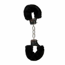 EasyToys Puszyste Kajdanki Model Black Komfortowa Wyściołka