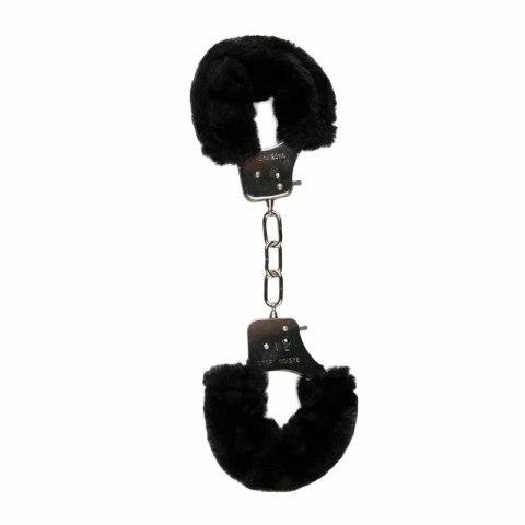 EasyToys Puszyste Kajdanki Model Black Komfortowa Wyściołka