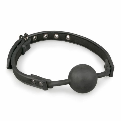 EasyToys Regulowany pas z silikonową kulą - czarny, uniwersalny EasyToys Regulowany pas z silikonową kulą - czarny, uniwersalny