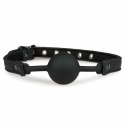 EasyToys Regulowany pas z silikonową kulą - czarny, uniwersalny