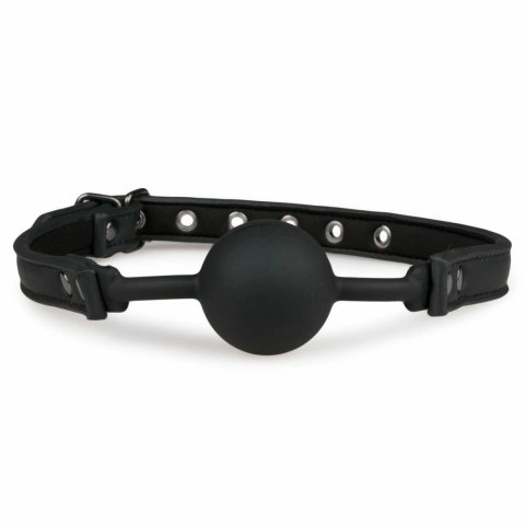 EasyToys Regulowany pas z silikonową kulą - czarny, uniwersalny EasyToys Regulowany pas z silikonową kulą - czarny, uniwersalny
