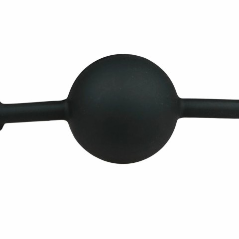 EasyToys Regulowany pas z silikonową kulą - czarny, uniwersalny EasyToys Regulowany pas z silikonową kulą - czarny, uniwersalny