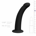 EasyToys Silicone Strap-On System Regulowany, silikonowy, czarny, 110 cm