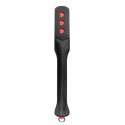 EasyToys Skorzana Łopatka do Masażu z Otworami w Kształcie Serc 32 cm