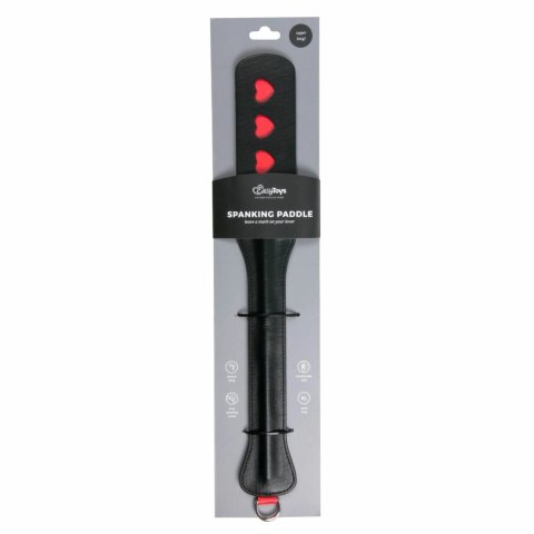 EasyToys Skorzana Łopatka do Masażu z Otworami w Kształcie Serc 32 cm EasyToys Skorzana Łopatka do Masażu z Otworami w Kształcie Serc 32 cm