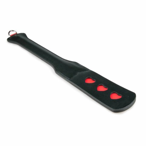 EasyToys Skorzana Łopatka do Masażu z Otworami w Kształcie Serc 32 cm EasyToys Skorzana Łopatka do Masażu z Otworami w Kształcie Serc 32 cm