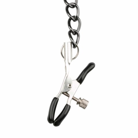 EasyToys Skorzany Kołnierz Regulowany z Łańcuszkami Metalowymi 45 cm EasyToys Skorzany Kołnierz Regulowany z Łańcuszkami Metalowymi 45 cm