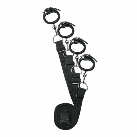 EasyToys System Mocujących Pasow Pod Materac z Regulacją, Czarny EasyToys System Mocujących Pasow Pod Materac z Regulacją, Czarny