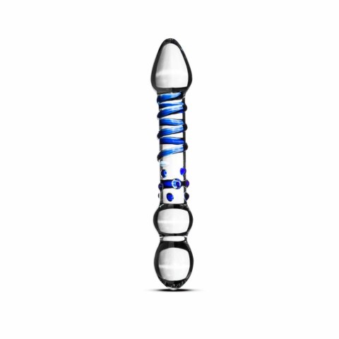 EasyToys Szklana Maszyna Intymna No. 21, przezroczysta z niebieskim wzorem EasyToys Szklana Maszyna Intymna No. 21, przezroczysta z niebieskim wzorem