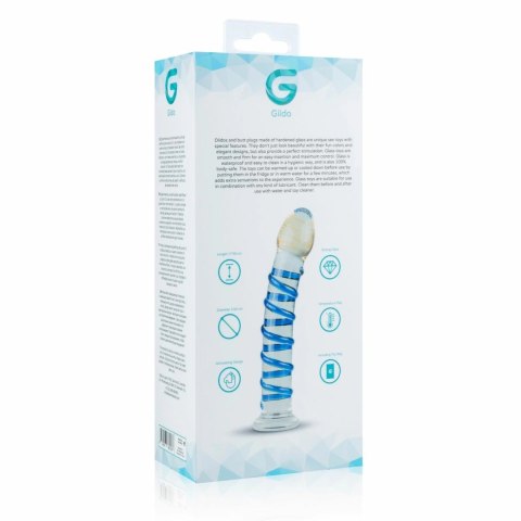 EasyToys Szklany Model Intymny No.1 z Niebieskimi Wypustkami 18 cm EasyToys Szklany Model Intymny No.1 z Niebieskimi Wypustkami 18 cm