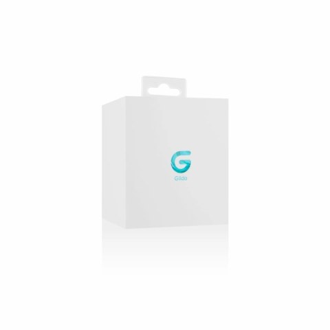 EasyToys Szklany Plug Anatomiczny No. 23 ze Spiralą Niebieską, Średni EasyToys Szklany Plug Anatomiczny No. 23 ze Spiralą Niebieską, Średni