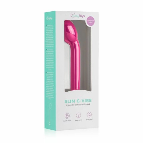 EasyToys Wibrator G-Spot Pink - precyzyjna stymulacja, wodoodporny EasyToys Wibrator G-Spot Pink - precyzyjna stymulacja, wodoodporny