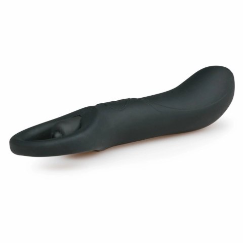 EasyToys Wibrująca sonda analna silikonowa czarna 12,5 cm EasyToys Wibrująca sonda analna silikonowa czarna 12,5 cm